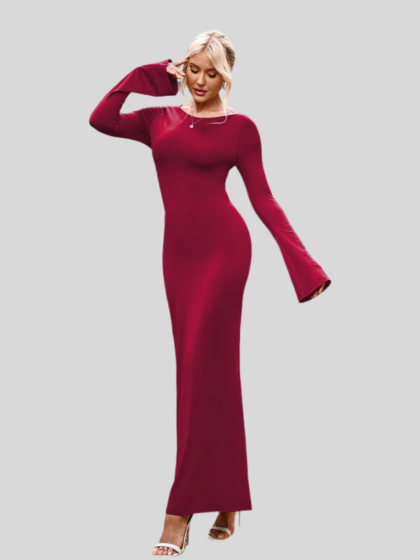 Fine Wine Maxi Dress