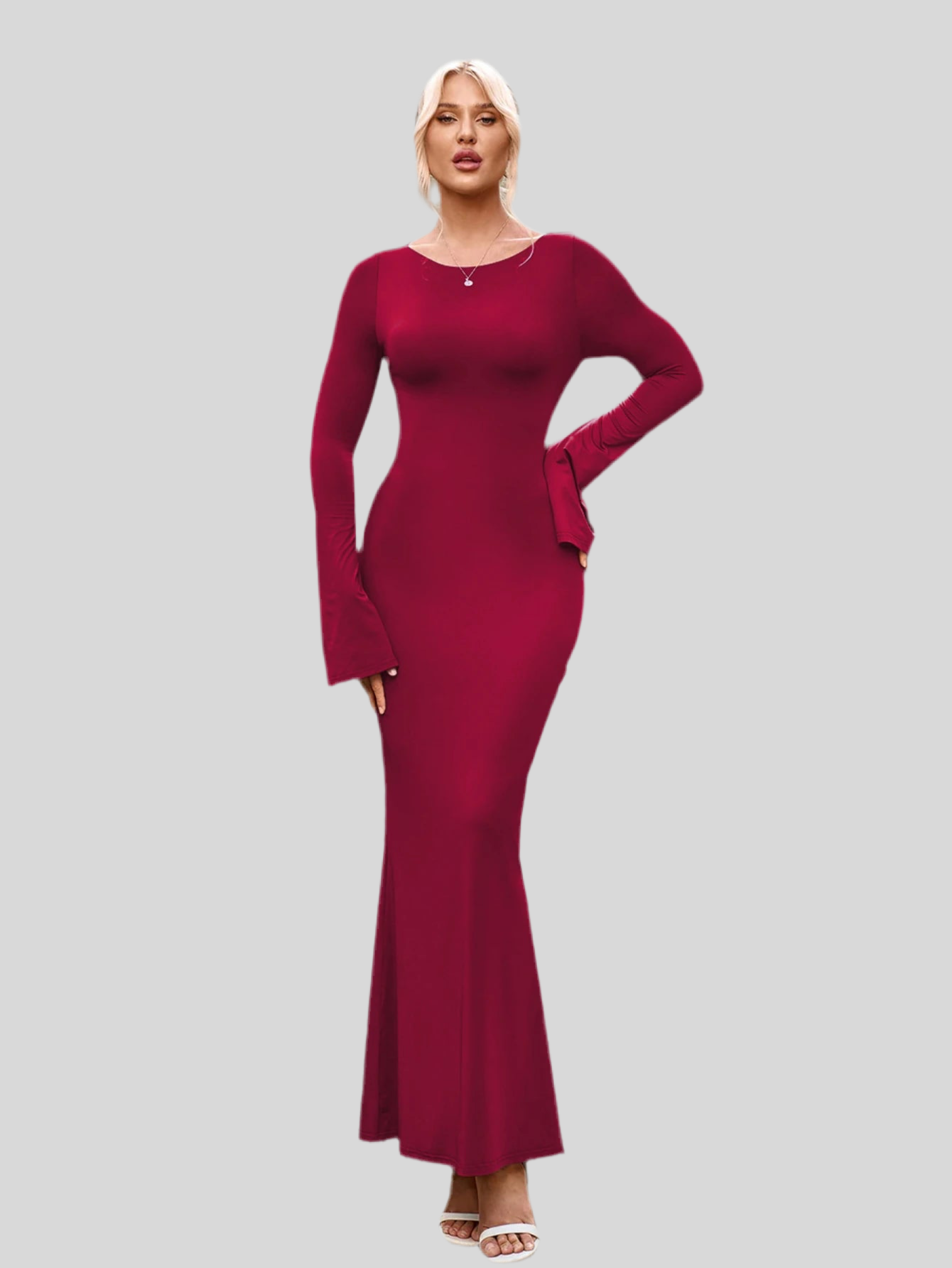 Fine Wine Maxi Dress